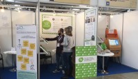 Estand dins de la Mostra d'Entitats del VI Congrés de la Taula del Tercer Sector Social